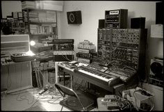My studio - 1981 | Flickr - Photo Sharing! #chris #keyboard #cosey #synthesizer #wave #industrial #studio #carter #music #new