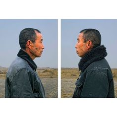 Identical Twins by Gao Rongguo #inspiration #photography #portrait