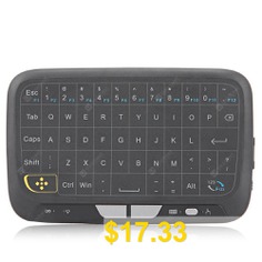 H18 #2.4G #Wireless #Touch #Screen #Air #Mouse #Remote #Control #- #BLACK