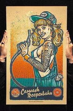 Cool Gig Posters by Lars P. Krause