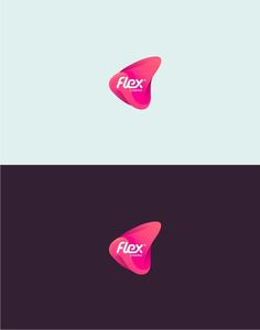 Logo Design / FLEX creative by Adrian Knopik #branding #pink #design #graphic #identity #logo