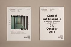 Zentrum für Kunst und Urbanistik 2012 Paul Leichtfried – Visual Communication #publication #typography