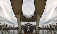 Roadschachs: Stunning Bridges of Portland by David McLaughlin