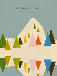 Wunderland Nø.3The Wunderland mini series is an experimental collage project depicting Alpine landscapes in an abstract and minimalistic ma #n3