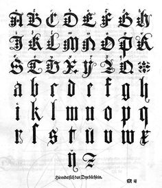 The typographer is chained more than any other artist by the... but does it float #blackletter