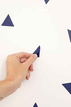 Walls Need Love Triangle Decal Set, Urban Outfitters