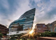 CJWHO ™ (Innovation Tower at Hong Kong Polytechnic...) #amazing #kong #hadid #asia #design #zaha #architecture #hong #tower