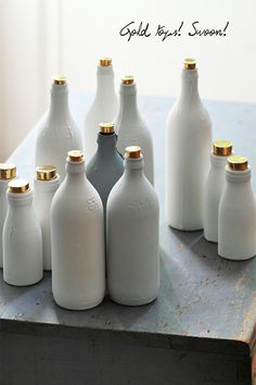 Ceramics by Shan Annabelle Valla #white #matte #bottle #packaging #gold