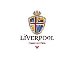 Liverpool English Pub | Identity Designed #branding #liverpool #english #logo #pub