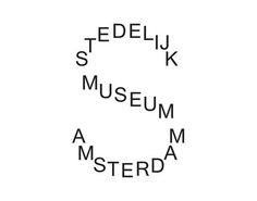 Stedelijk Museum | Logo Design Love #stedelijk #museum #deursen #van #linda #amsterdam #mevis