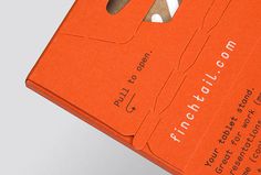 Finchtail by Believe In #graphic design #design