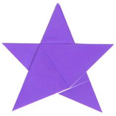 How to make a traditional five-pointed origami paper star (http://www.origami-make.org/howto-origami-star.php)