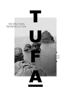The structural properties of tufa