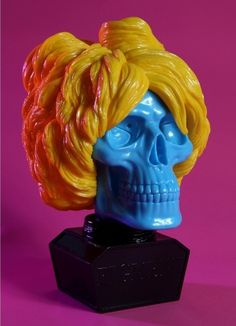 figment yellow blue three quartersm.JPG 1123 × 1551 Pixel #culture #skull #toy #pop