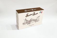 Italian pasta package design on the Behance Network #packaging #pasta #design #box #food #set #italian #package