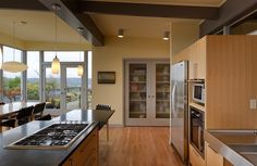 User Friendly for Wheelchairs and Sneakers Alike: Magnolia Mid Mod House in Seattle #kitchen #design #home #modern
