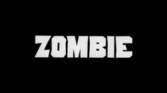 Movie Title Stills Collection #movie #title #zombie #logo #typography