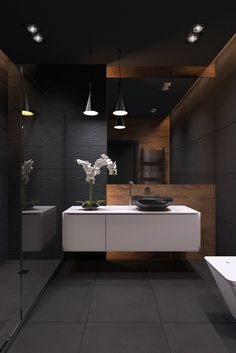 bathroom / blackstyle