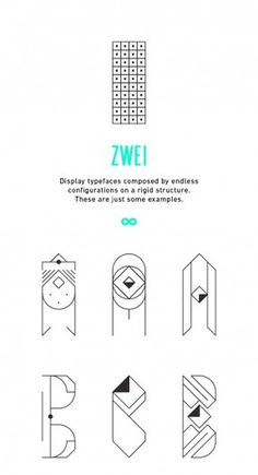 ZWEI Plus on the Behance Network #jocopo #zwei #alphabet #severitano #plus #typography