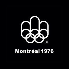 Montreal 1976 by Georges Huel. #logo #branding #design