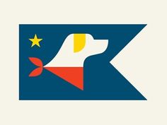 Dribbble - Friend by Doublenaut #icon #flag #illustration #logo #dog