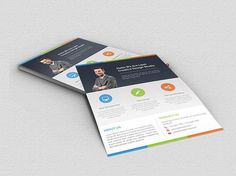 Free Clean Business Flyer PSD