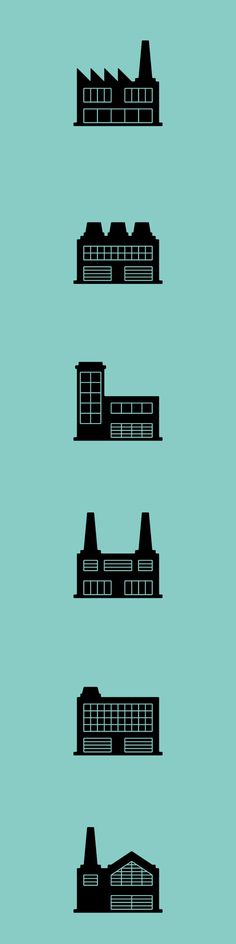 Factories #factory #icons #pictogram