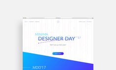 Minima Designer Day #landing #page #designer #day #event #conference #annual #graphics #colors #maracaibo #venezuela #graphicdesign #dot #li