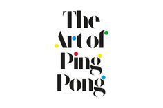 art of ping pong