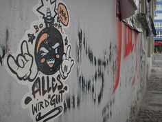 Pasteup1 #graffiti #design #art #street #bomb #character