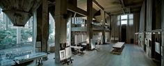 A former Cement Factory is now the workspace and residence of Ricardo Bofill | Yatzer™ #interior #industrial #architecture #ricardo #factory #cement #bofill