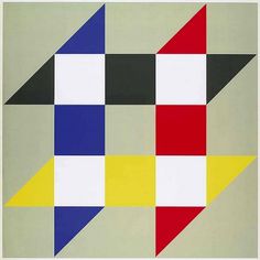 MID-CENTURIA : Art, Design and Decor from the Mid-Century and beyond: The Art of Anton Stankowski #stankowski #composition #geometric #triang #art #and #squares #anton #with