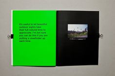 Over Look Book three #viewfinder #print #bristol #myles #fluro #lucas #green