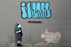 Street Art Shows Social Media Culture Through Graffiti #instagram #graffiti #facebook #hashtag #art #street #media #social