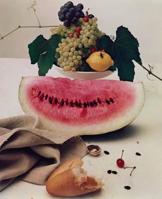 Still Life with Watermelon , New York, 1947 Dye transfer print © Condé Nast