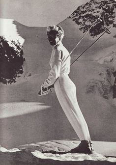 Poppy Gall Blog · 60's ski fashion #60s #foto