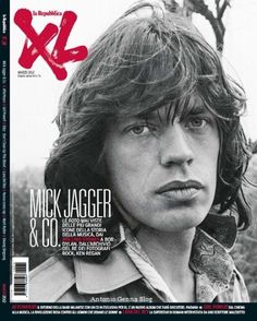 All sizes | XL Cover - Mike Jagger | Flickr - Photo Sharing! #jagger #page #noir #mick #spread #layout #magazine #typography