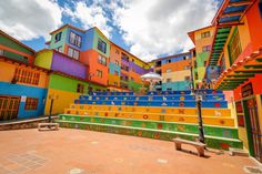 Colorful and Clean Natural Street Photography Of Guatapé, Colombia by Jessica Devnani