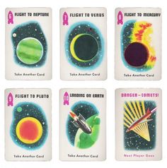 tumblr_m06ckrY1go1qmho7ko1_500.jpg 500×505 pixels #space #age #vintage #planets #cards