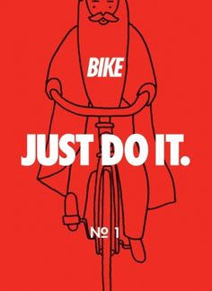 Bike – Just do it | #illustration #bike