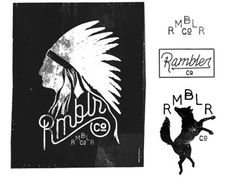 Dribbble - More Rambler Co. junk by Matthew Genitempo #logo #identity #branding