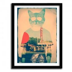 THE CAT by ALI GULEC #print