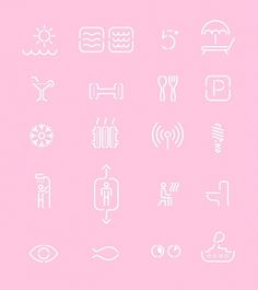 Sveti Luka on the Behance Network #pictograms #icons #navigation #wayfinding
