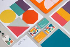 The Community Shares Company by Fieldwork #graphic design #print #colourful #shapes