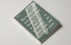 It's Nice That : Things #cover #print #book #typography