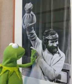 Kermit and Jim Henson - Unlikely Words - A blog of Boston, Providence, and the world #kermit #muppets #henson