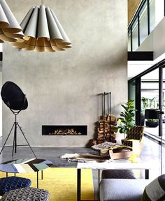 Concrete House by Matt Gibson Architecture - home decor, #decor, interior design, decorating ideas