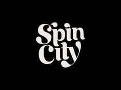 Spin City #lettering #identity #laundromat #logo #hand