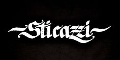 Sticazzi on the Behance Network #calligraphy