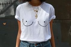 REINCARNATED CONSTRUCTIVISM #print #shirt #boobs #fashion #drawing